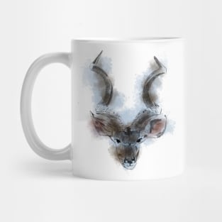 African Kudu - Watercolor Mug